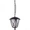Hanging Luminaire Lantern Aluminum Matt Black Outdoor 12053-650-BK