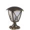 Floor Luminaire Lantern Aluminum Antique Brass Outdoor 12053-642