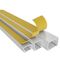 Plastic Cable Trunking Self-Adhesive 25x25 White
