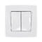 Switch 2 Buttons Curtain Control City White