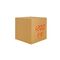 LED Cube Alarm Llock with Thermometer Wood