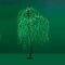 Led Willow Tree Green 2m High