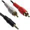 Audio Cable Mini Jack 3,5mm - 2 RCA Males 1,8m
