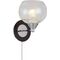 Lighting Pendant 1 Bulb Wenge + Chrome 13803-416