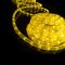 Rope Light 36 Lights/m 2 Wires Yellow