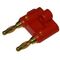 Male Red Double Gold Plated Banana Connector LZ537G