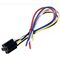 Auto Car Relay Socket with Cables 5 pin