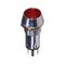 Indicator Lamp with Screw Mount Φ12 No cable +Led 220 VAC/DC Red