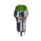 INDICATOR LAMP Φ14 NO CABLE+LED 220AC/DC GREEN