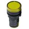 Indicator Lamp with Screw Mount Φ22 No cable +Led 220V AC Yellow