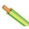 SILICONE CABLE 1Χ0.75mm² GREEN-YELLOW SGL