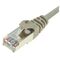 PATCH CORD CAT6A S/FTP 10.0m ΓΚΡΙ
