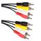 Audio Cable 4 RCA Males - 4 RCA Males 1.5m