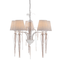 Lighting Fixture Goldwhite patine + White + Clear + Rose gold 5 x E14 13800-410