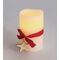 Διακοσμητικό Κερί Led Με Αστέρι Μπαταρίας 2xAA Θερμό Λευκό 933-279