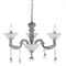 Lighting Fixture Polished antique silver + Clear - Krystalize  3 x E14 13800-450
