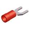 FORK-TYPE TERMINAL INSULATED RED 3.2-1.25 S1-3V CHS 100pcs