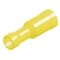 Ακροδέκτης Κουμπωτός με Μόνωση Θηλυκός Κίτρινος RE5-5VF JEE 100τεμ