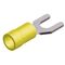 Fork-Type Terminal Insulated Yellow 3.7-5.5 S5-3.5SV JEE 100pcs