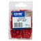 Snap-On Cable Lug Insulated Female Red FRD1.25-156 50 PIECES/BLΙSΤΕR CHS