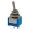 Mini Toggle Switch ON-OFF 3A/250V 4P MTS-201-A1 LZ BLUE