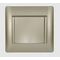 Schuko Socket with Cover Rhyme Champagne Metallic