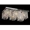 Ceiling Light 6 Bulb Metal with Crystal 13802-942