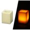 Flameless LED Tea Light Candles 7.5x7.5x10cm  3xAAA 02500-127