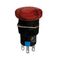Screw Terminal Button Φ16 Mushroom Type + Restraint + Led 24VAC/DC Red SDL16-11MDL XND