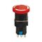 Screw Terminal Button Φ16 Mushroom Type + Restraint Red SDL16-11ZS XND 
