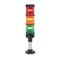 ECO60-Q01 Led Steady Light Cntinuous or Pulsing Tone Mount Base Red/Green/Orange 24VAC/DC AUER