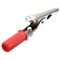 Aligator Clip 10A 53mm With Screw and Handle Red Nickel AT-0007 KRODE
