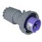 Male Industrial Plug 2x16A 24V 0622v  PCE IP67