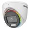 Dome ColorVu 2MP camera with 3.6mm lens and white light range 20 meters HIKVISION - DS-2CE70DF8T-MF