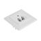 Network Socket RJ45 Double Recessed