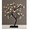 Διακοσμητικό Δεντράκι με Λουλούδια Σιλικόνης 36 LED με Αντάπτορα Θερμό Λευκό  937-052