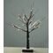 Snow Black Tree with 24 LED & Batteries Warm White 937-057