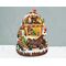 Decorative Wood Santa's House 15 Led With batteries AA &  transformer Warm White 937-066