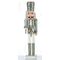 Wooden Silver Nutcracker Soldier With Sword 600mm 939-020