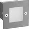 Recessed Wall Lamp 2W Led Square Gray 3000K