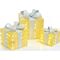Decorative Sets 3 Gifts 90Led Gold / Silver Warm White 936-300