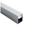 Aluminum Profile Linear Milky Cover 3m 50mm x 75mm