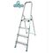 Household Ladder 4 Aluminum Stairs Total