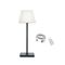 Table Light Led 2W 3000K Dark Grey and White with Battery + Dimmer 5%-100% Pola
