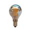 Led Lamp E14 4W Filament Dimmable Half Silver Retro