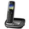 Cordless Digital Telephone Panasonic KX-TGJ310GRB  Black with Colourful Display
