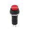 Round ON-OFF Switch Button Φ12 PBS-11 Red 250V 1A