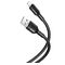 XO Cable NB212 USB - Lightning 1,0 m 2,1A Black