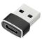 Adapter Type C to USB A Black