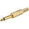 Audio Connector Jack 6.3mm Gold Plated